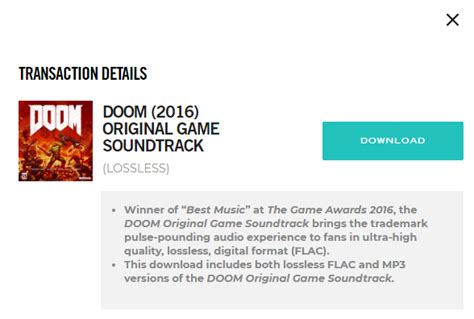 Where do I download the DOOM 2016 and DOOM Eternal soundtrack? - Bethesda Support