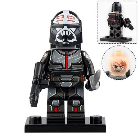 Wrecker Clone Force 99 The Bad Batch custom Star Wars Minifigure | Star wars minifigures, Lego ...