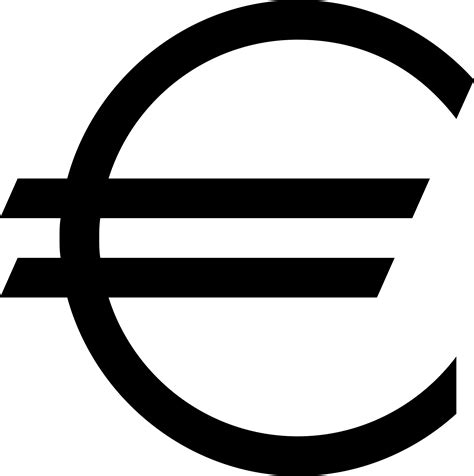Euro logo PNG