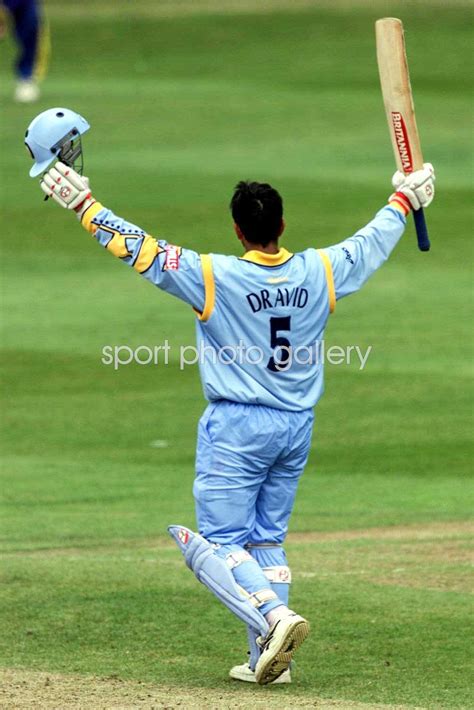 Rahul Dravid India century v Sri Lanka Taunton World Cup 1999 Images ...