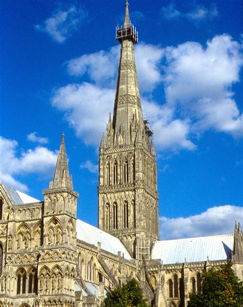 Salisbury - Cathedral Spire | Salisbury Cathedral was built … | Flickr