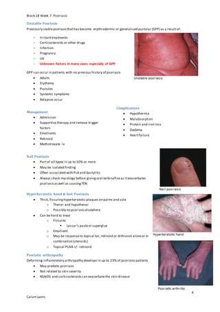 Psoriasis | PDF