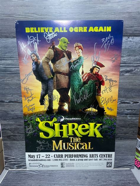 Shrek The Musical Poster