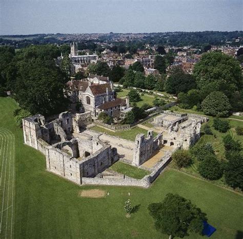 Wolvesey Castle (Old Bishop's Palace) | British castles, English castles, Bishop palace