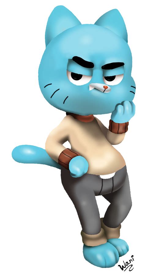 Gumball Watterson by WaniRamirez on DeviantArt