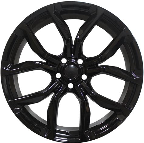 22 Inch Rims Range Rover Sport SVR Style Gloss Black Wheels | Elite Custom Rims