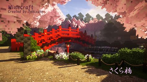 Minecraft Japanese Bridge