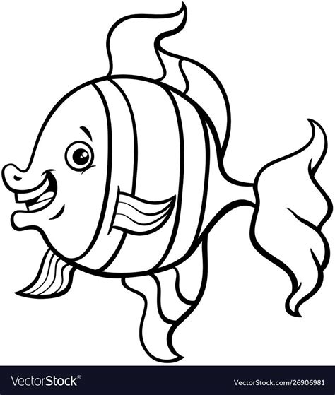 Free Tropical Fish Coloring Pages