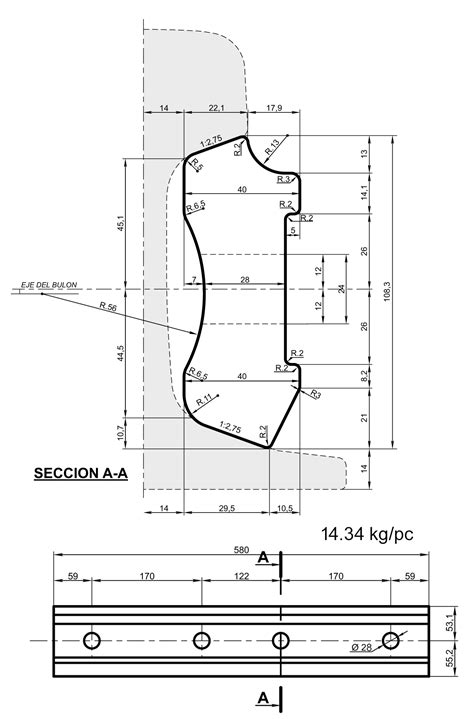 4 Holes Fishplate For 54E1 Steel Rail | Professional Railway Steel Rail ...