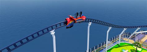 BOLT: Ultimate Sea Coaster | World's First Rollercoaster at Sea | Carnival