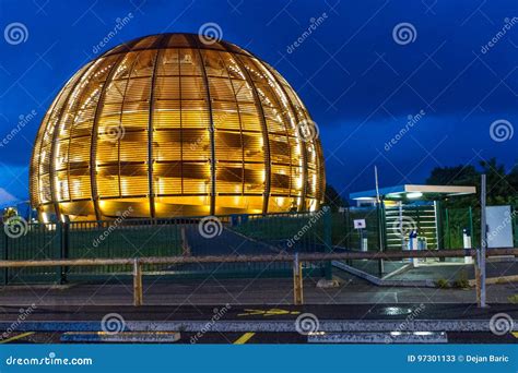 GENEVA, SWITZERLAND - JUNE 8, 2016: the Globe of Science & Innovation ...