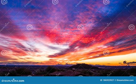 How the Arizona State Flag Got Its Colors. Stock Image - Image of ...