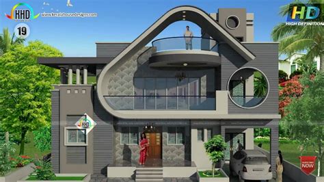 Stylish home 3 Storey House Design, Bungalow House Design, House Front Design, Best Modern House ...