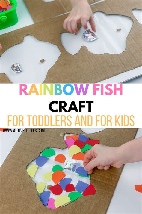 Rainbow Fish Craft for Toddlers and for Kids - Active Littles