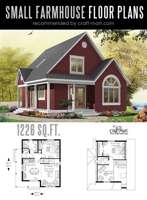 Small farmhouse plans for building a home of your dreams - Craft-Mart