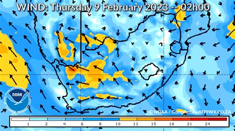 Southern Africa Weather Forecast Maps Thursday 9 February 2023 - AfriWX