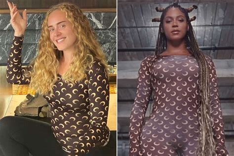 Adele Twins with Beyoncé to Recreate Black Is King Look