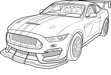 Car coloring pages – Artofit