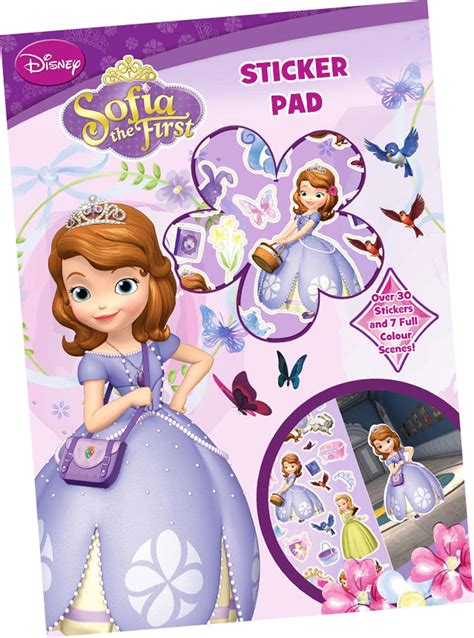 Disney Junior Sofia The First Sticker Pad, Plastic, Multi-Colour – TopToy