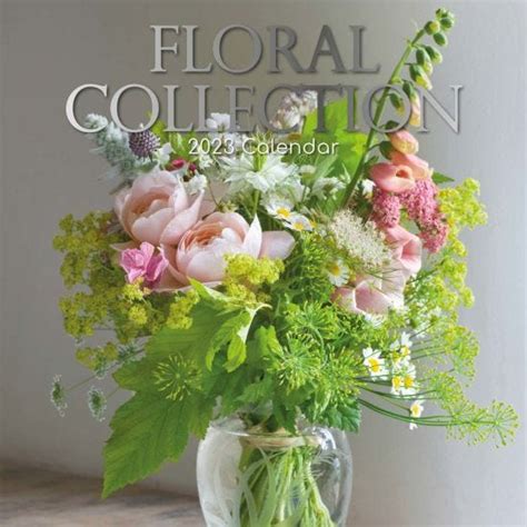 2023 Square Wall Calendar Floral Collection | Robert Dyas