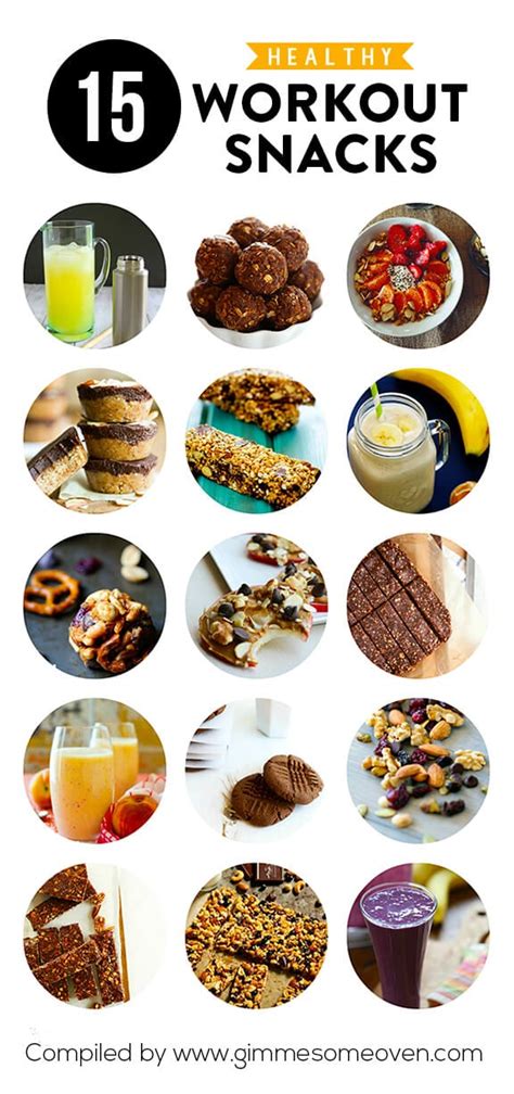 15 Healthy Workout Snacks | Gimme Some Oven