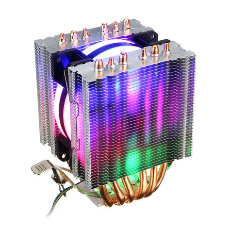 DIY Removable CPU Cooler RGB Cooling Fan For Intel 775 1150 1151 1155 1156 1366 - US$22.99