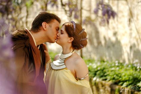 Padme and Anakin kissing by GrimildeMalatesta on DeviantArt