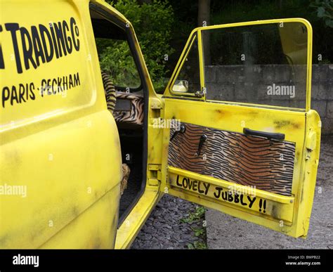 Reliant van as in Only fools and horses BBC series Stock Photo, Royalty Free Image: 29995114 - Alamy