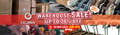 Ogawa Warehouse Sale is BACK!