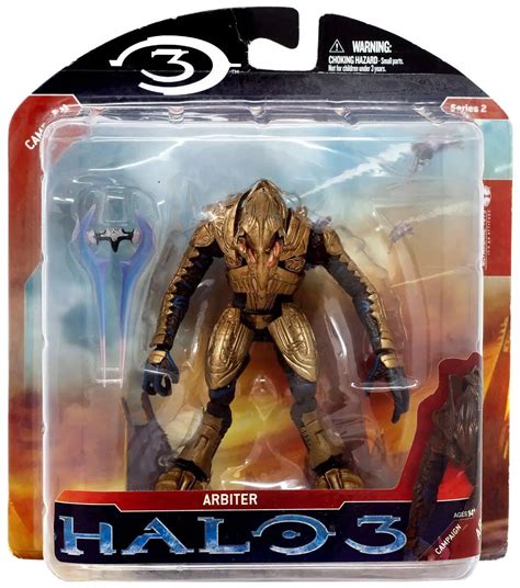 McFarlane Toys Halo 3 Series 2 Arbiter 5 Action Figure Gold - ToyWiz