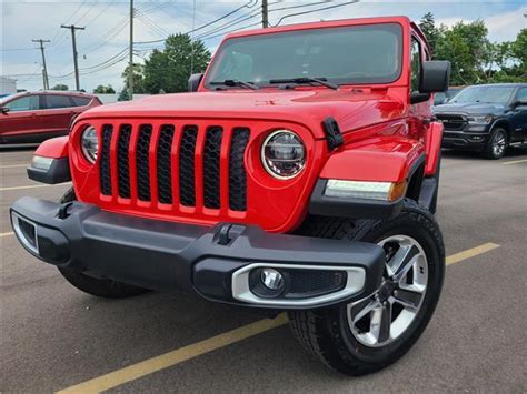 2020 RED Jeep Wrangler Sahara – Arizona Car Sales