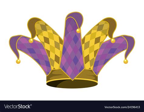 Jester hat icon Royalty Free Vector Image - VectorStock