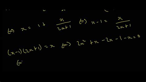 Continued Fractions 2 - Infinite Continued Fractions - LearnMathsFree - YouTube