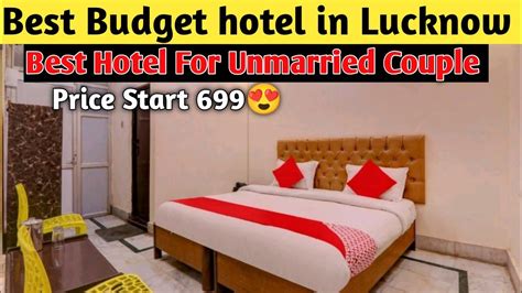 Best budget hotel in Lucknow|Best hotel for unmarried Couple😍 - YouTube