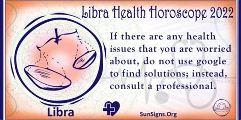 Libra Health And Fitness Horoscope 2022 Predictions - SunSigns.Org