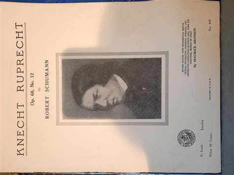 Knecht Ruprecht op. 68 no. 12 by Robert Schumann | Collectors Weekly