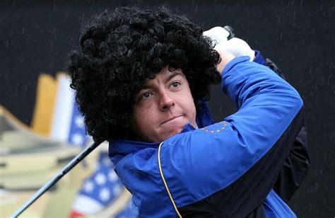 RYDER CUP 2010: There's only 12 Rory McIlroys as Europeans get wiggy with it | Daily Mail Online