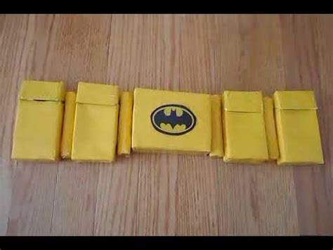 DIY BATMAN BELT - YouTube