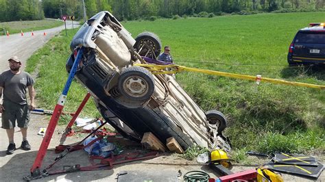 Vehicle Rollover into Ditch Extrication - Rescue 42, Inc. Specializes ...