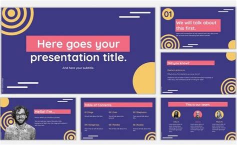 98+ Template Ppt Keren Simple free Download - MyWeb