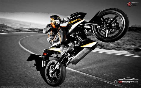 22508 cartoon bike stunt HD wallpaper | Pxfuel