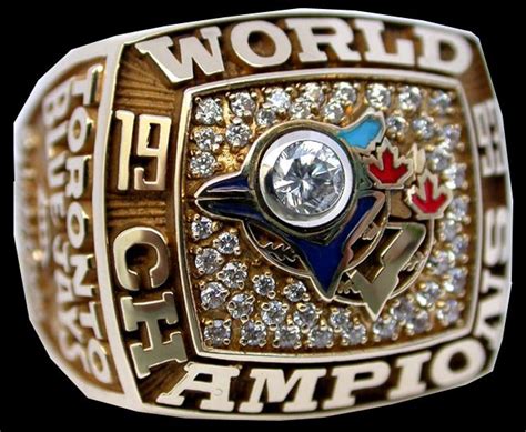 1993 Toronto Blue Jays World Series Ring Blue Jays World Series ...