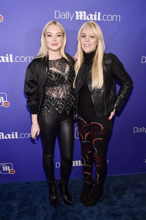 LINDSAY LOHAN at Daily Mail Holiday Party in New York 12/06/2017 ...