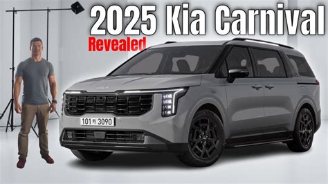 2025 Kia Carnival Revealed in Korea - YouTube