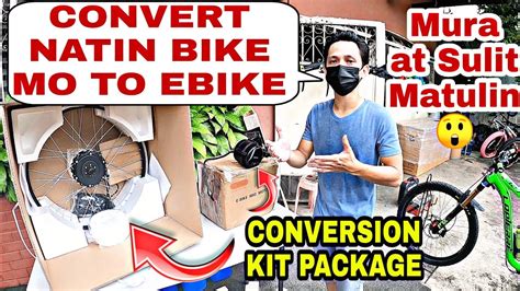 HOW TO CONVERT YOUR BIKE TO ELECTRIC BIKE | TWO TYPES OF CONVERSION KITS AVAILABLE - YouTube