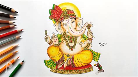 Ultimate Collection of 999+ Stunning Ganpati Images Drawings in Full 4K ...