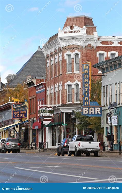 Historic District Leadville, Colorado Editorial Stock Image - Image of colorado, architecture ...