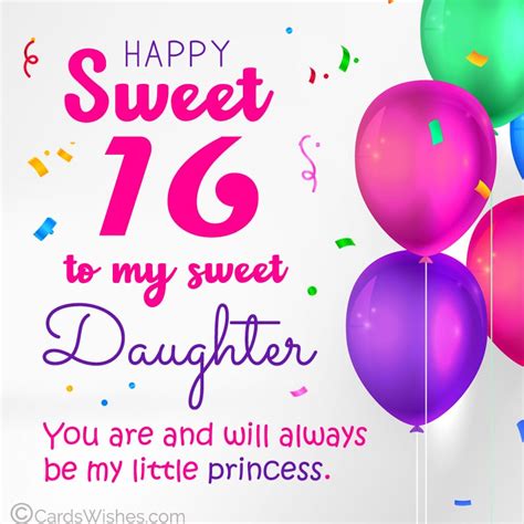 Happy 16th Birthday to My Daughter Quotes: Unique and Heartfelt Messages That Will Make Her Day!