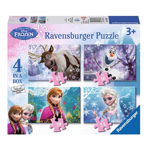 Disney Frozen 4 in a Box Jigsaw Puzzles (7360) - Character Brands