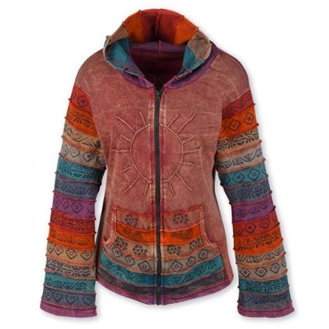 WHATONEARTH Women's Sun Zipper Hoodie - I bought this jacket and love it! | Hoodies, Sweatshirts ...